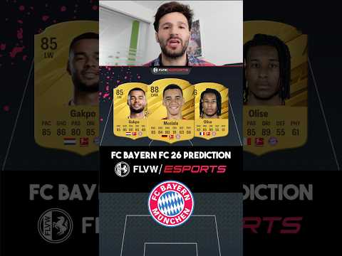 FC Bayern München FC 26 Rating Prediction #fc26 #easportsfc #eafc #fcbayern