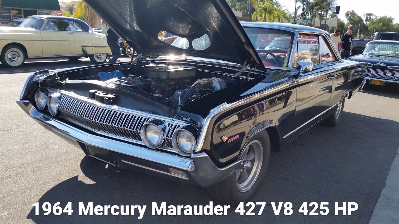 1964 Mercury Monterey Super Marauder Rocks 425-HP R-Code V8, and a
