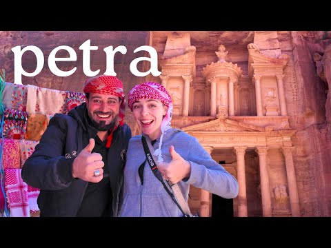 Exploring the LOST CITY of PETRA in JORDAN | Full Tour | Jordan Road Trip travel vlogs | EP 2