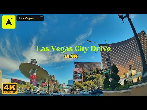 "Cruising the Las Vegas 🌅 | City Drive in 4K HDR.
