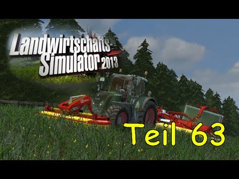 Let's Play Together Landwirtschafts Simulator 2013 Teil 63 Mähen