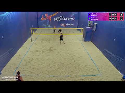12:50 I.Skrynnik / V.Kelbas  - A.Matvieiev / V.Antoniuk | Winners Beach Volleyball