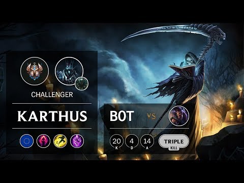Karthus Bot vs Draven - EUW Challenger Patch 9.16