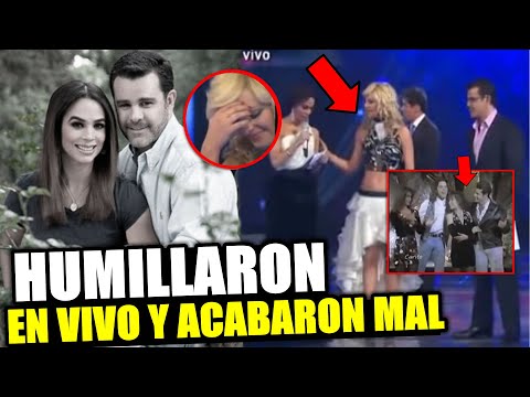 Biby Gaytán and the day her jealousy ended up humiliating a contestant live, and it ended badly.