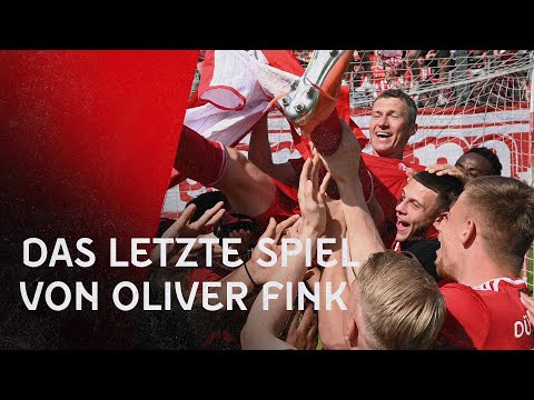 F95-Abschied | Emotionen pur! Das letzte Spiel von Oliver Fink | Fortuna Düsseldorf