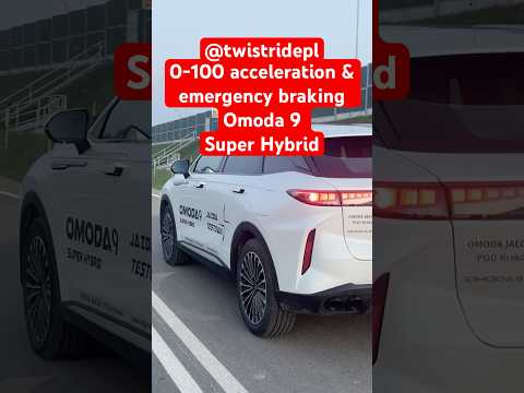 Thumbnail for Omoda 9 Super Hybrid 2025 0-100 km/h acceleration and 100-0 km/h emergency braking test #twistride by Omoda