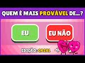 QUIZ DE CASAL Você Consegue Responder Todas As Perguntas Quiz Casal