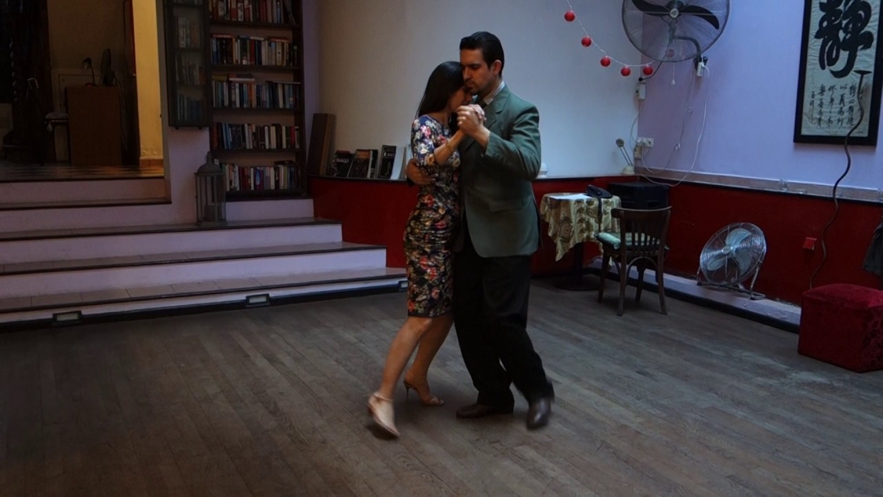 Cornelia Roy & Leandro Haeder, Tango "La Chacarera"/Biagi, Tango Class Demo 9/2016