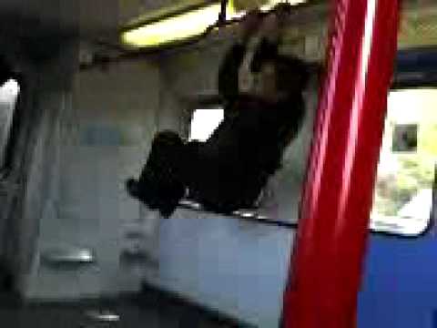 Scimmia in metropolitana a Roma 3