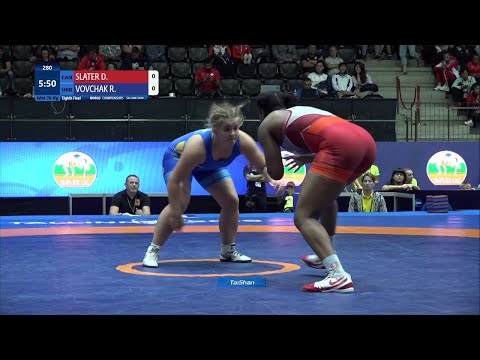 1/8 WW - 76 kg: D. SLATER (CAN) v. R. VOVCHAK (UKR)