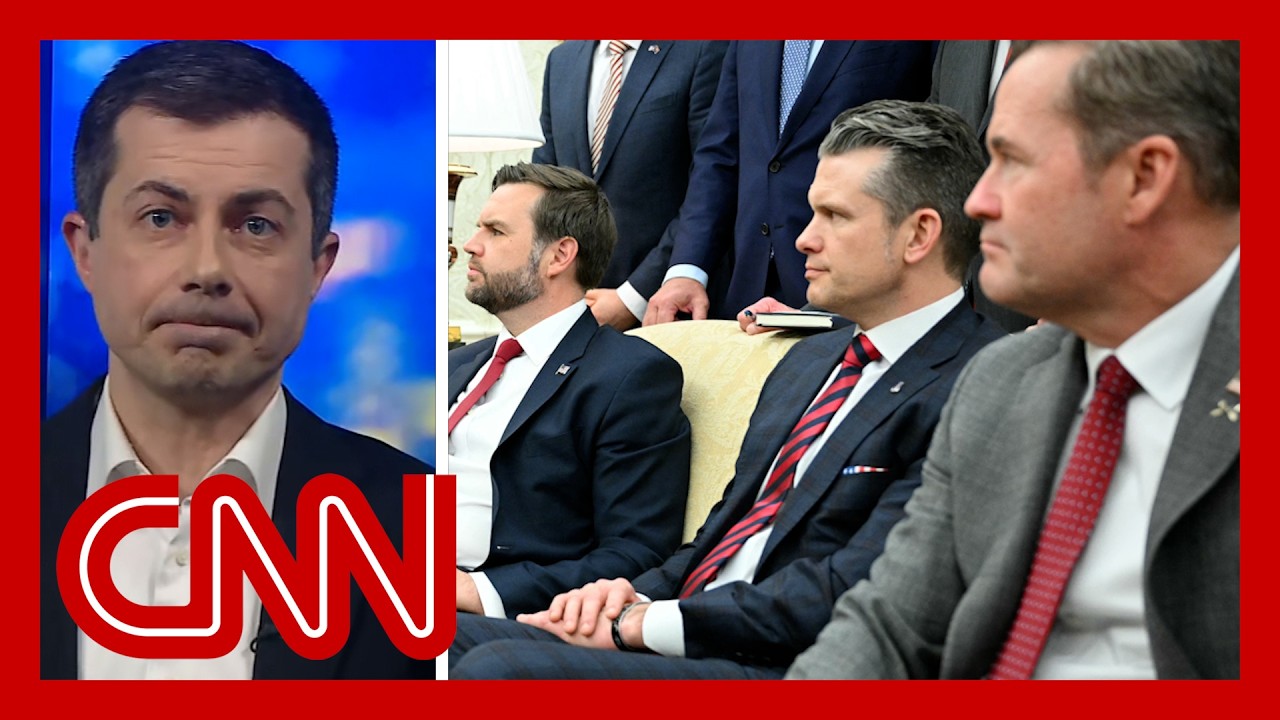 ‘Shocking’: See Buttigieg's reaction to Trump admin.'s group chat scandal