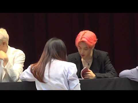 190421 알라딘 방탄 팬싸인회 방탄소년단 팬싸 BTS Fan Sign aladin 지민 JIMIN 防弾少年団 ジミン