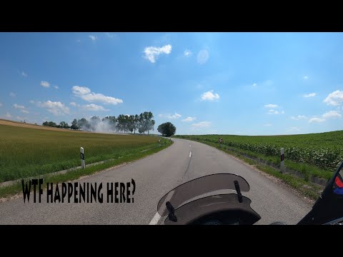 Bajna-Héreg BMW F700GS ride [raw onboard]
