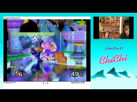 ChiChi's CapriSun 2 - Pidove (Sheik) Vs. Starman (Ice Climbers) - LR4 (Part 2)