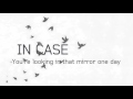 Demi Lovato   In Case Lyrics Video)