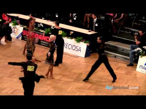 Salvatore Bellavita - Natalia Poliakova, GOC Stuttgart 2012, WDSF Grand Slam latin, 3. round - samba