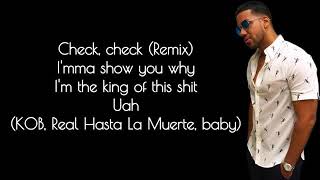 Ella quiere beber Remix Letra  #AnuelAA