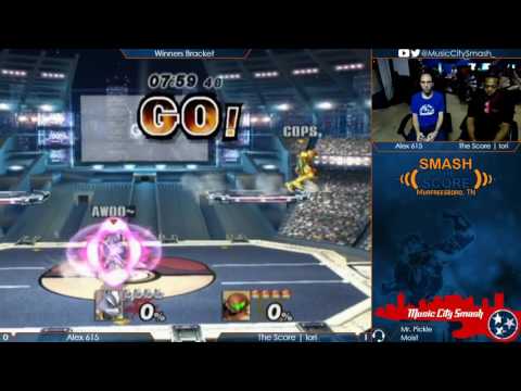 STS18 - Alex615 (Wolf) vs The Score Iori (Samus) - Project M Singles