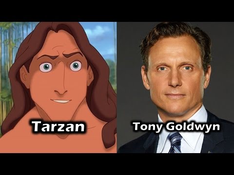 Characters and Voice Actors - Tarzan