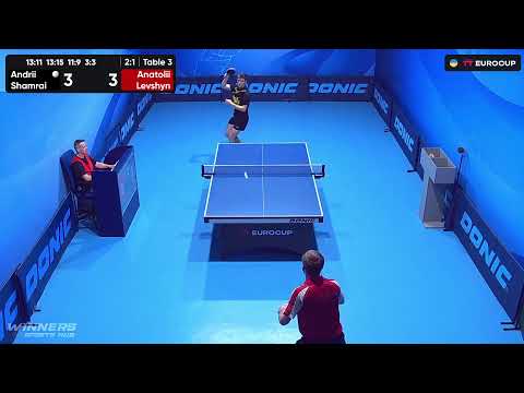 12:50 Andrii Shamrai - Anatolii Levshyn 29.08.2023 TT Euro.Cup Ukraine Star. TABLE 3