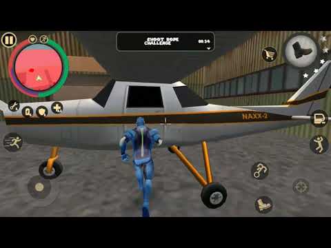 Glider Haijak in Rope hero vice town  helicopter