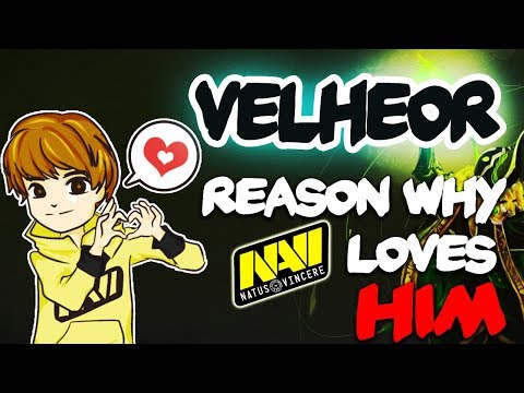 Reason Why Na`Vi Loves New Player Velheor - EPIC Dota 2 Gameplay Compilation