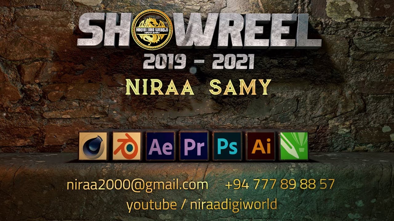 SHOWREEL  2019 TO 2021