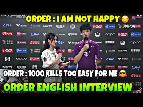 PEL MVP Nova Order Full English Interview | Nova Order Interview | Nova Order Pubg | nova order |