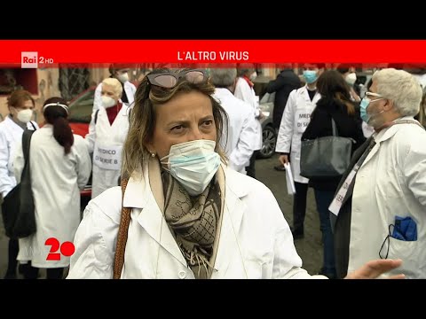 Vaccini anti Covid-19, le proteste dei medici - Anni 20 del  11/03/2021