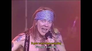 Download lagu Welcome to the jungle - Guns N' Roses (Legendado PT/ING) mp3