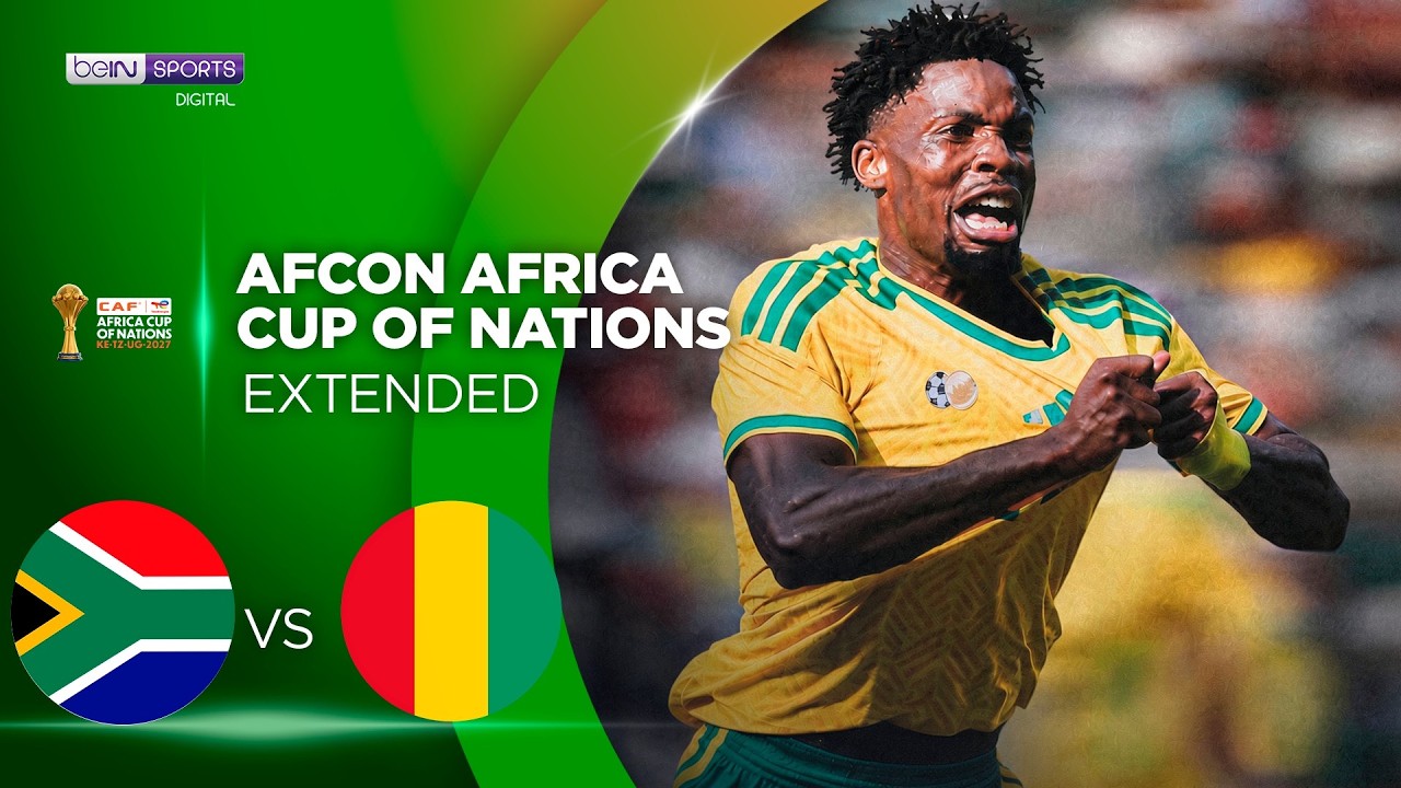 South Africa vs Guinea | EXTENDED HIGHLIGHTS 2027 AFCON Qualifiers | 09/26/2026 | beIN SPORTS USA