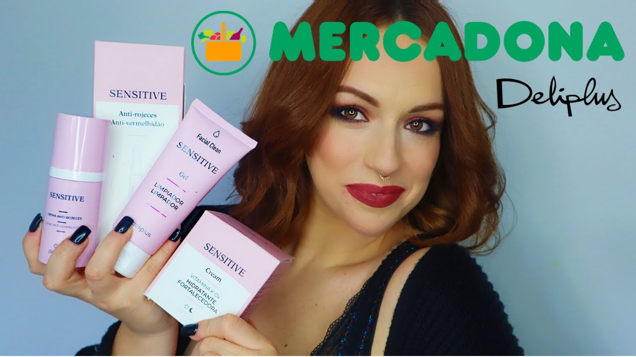MERCADONA Deliplus | Nueva línea de tratamiento SENSITIVE para piel sensible.