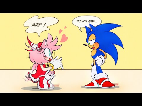Down, Girl! - Sonamy (Sonic x Amy) Comic Dub Compilation