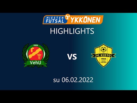 Highlights: VehU - FC Kiisto 0-6 (0-5) 06.02.2022 Futsal-Ykkönen