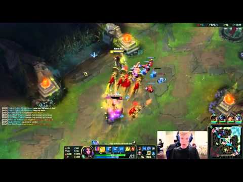 Froggen vs Pobelter - LeBlanc vs Azir 1vs1 outplay - League of Legends