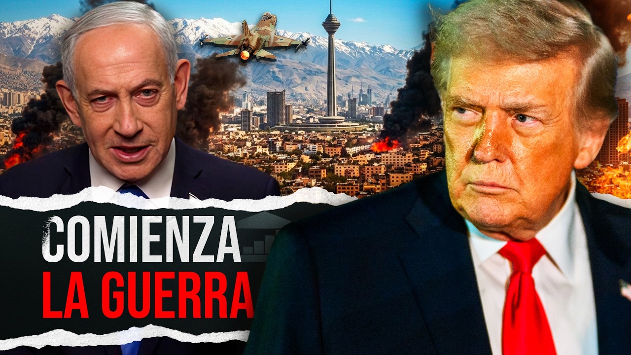 COMIENZA LA GUERRA: Estados Unidos e Israel bombardean IRÁN @visualpolitik