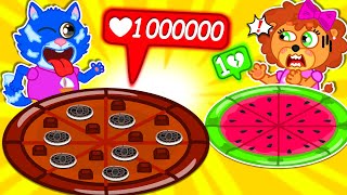 Filhote de leão | Pizza deliciosa | Desenhos Animados | Vídeo para crianças