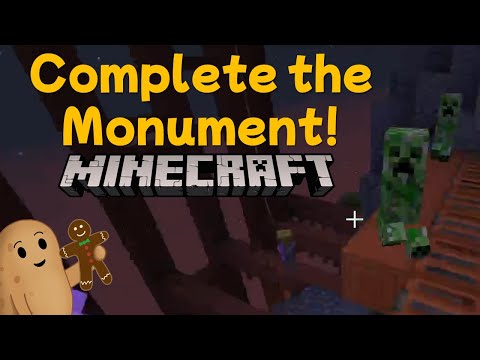 EPIC Christmas Monument and Missile Wars in Minecraft!