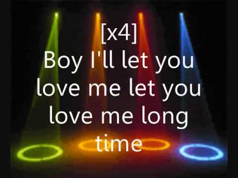 Love You Long Time Lyrics - Black Eyed Peas