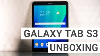 Samsung Galaxy Tab S3 Unboxing & Erster Eindruck | Deutsch