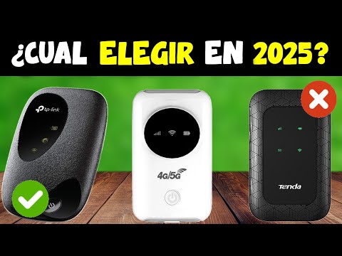 📶 Los 7 MEJORES Routers Wifi Portátiles BARATOS de Amazon [2025]✅[Calidad/Precio] Mifi 4G LTE
