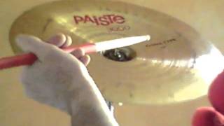 Video thumbnail for PAISTE 3000 CHINA 18.MOV by MrSupernum