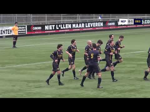 Neptunus-Schiebroek - FC Oegstgeest (2 maart 2019, districtsbeker)