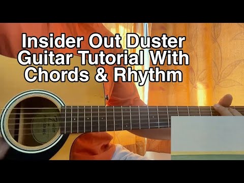 Duster - Insider Out // Guitar Tutorial with Chords, ACCURATE Lesson