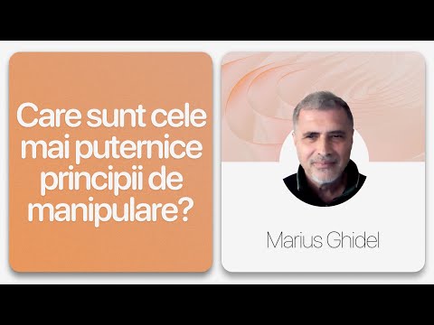 496. AFLA CUM SUNTEM MANIPULATI SI CE POTI FACE CA SA SCAPI DE ACEASTA MANIPULARE