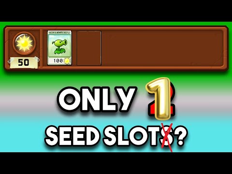 Can You Beat Plants Vs. Zombies With ONLY 1 Seed Slot?