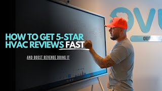 How To Get 5-Star HVAC Reviews FAST (& Boost Revenue Doing It)