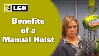 Benefits of a Manual Hand Chain Hoist