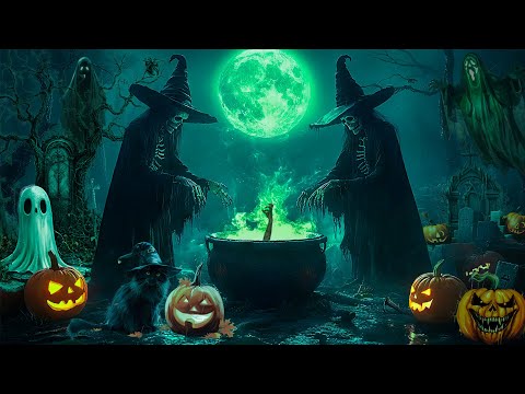 Best Halloween Spooky Music 2025 🎃 Creepy Witching Hour 💀Scary Halloween Music, Spook Sounds