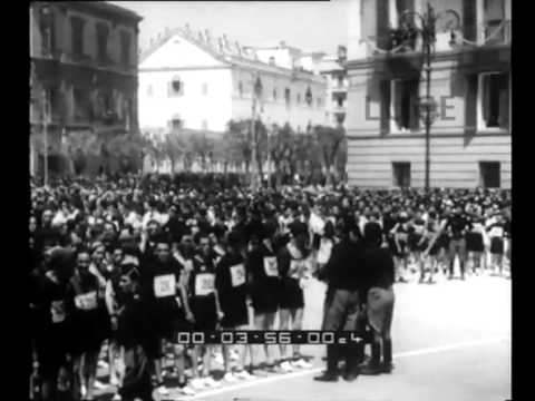 Foot race of 5000 young fascists